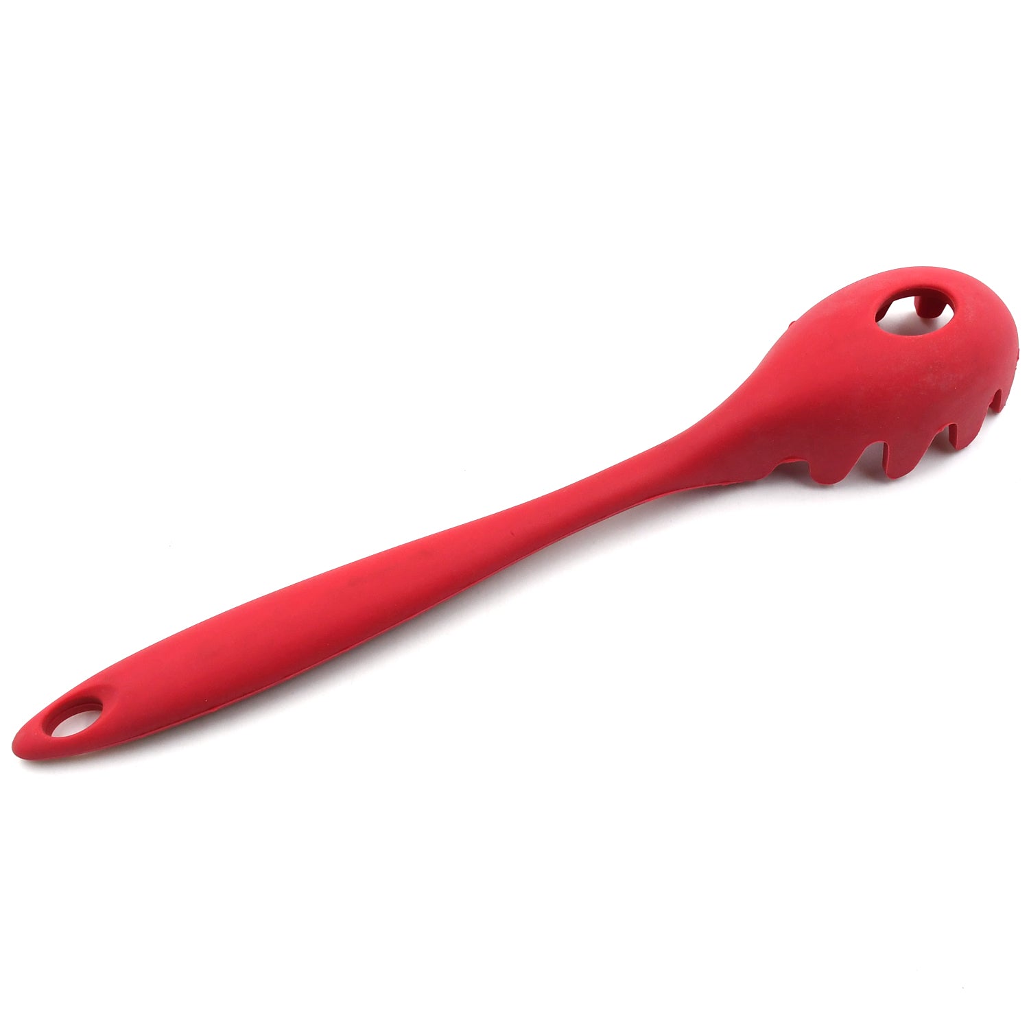 Silicone spaghetti fork with ergonomic grip Silicone spaghetti fork with ergonomic grip
